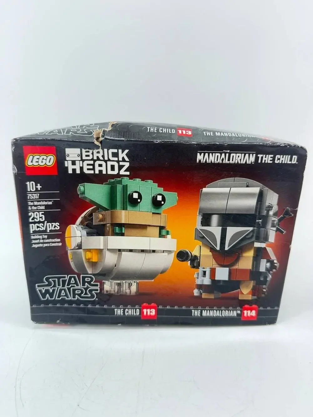 LEGO BrickHeadz Star Wars The Mandalorian & The Child 75317 New Sealed